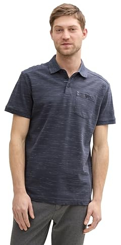 TOM TAILOR Herren Poloshirt mit Brusttasche