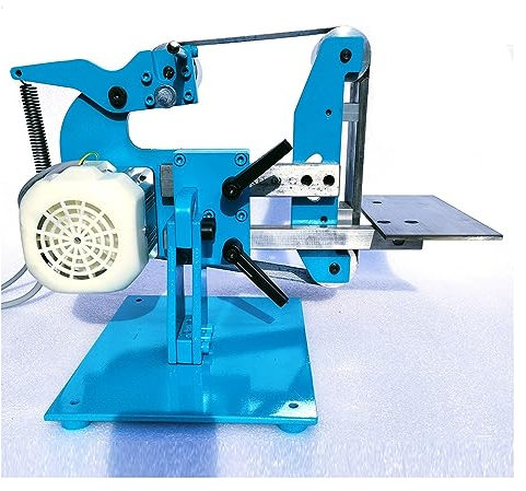 DIKAMAN Amoladora de Banco, Lijadora de Banda, Máquina pulidora de lijadora de Banda, 915x50mm, 750W, Motor sin escobillas, pulidora de Banda, pulidora, máquina pulidora para afilar(800)