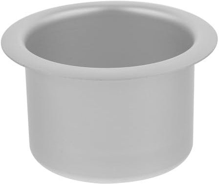 GETAJGHSD portavasos de Coche Soporte Tazas Cafe Posavasos Soporte para Taza de café portavasos para sofá Inserto de portavasos de sofá sillón reclinable portavasos de Aluminio Silver