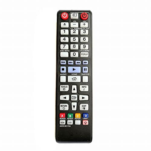 XINFUTE Ersatz-Fernbedienung AK59-00172A für Samsung DVD-Player BDF5700 BDF5700/ZA