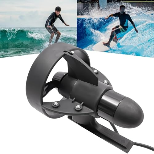 AXGCAA Unterwasser-Antrieb, 288 W elektrischer Propellerantrieb mit Batterietasche, ohne Batterie, 12-V-Paddleboard-Motor, 4 bis 5 km pro Stunde, für Paddleboards, Angelbretter, Surfbretter