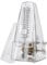 Seiko Mechanisches Metronom Transparent Metronom Mechanisches Metronom für Klavier Gitarre Ukulele Violine und Chromatik, lauter Klang, hohe Genauigkeit Track Beat und Tempo
