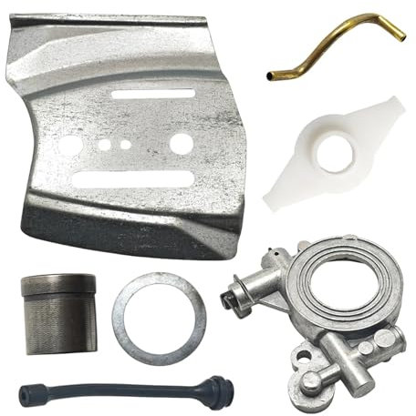 Piastra della barra dell'ingranaggio a vite senza fine della linea della pompa dell'olio for Jonsered CS 2171 2172 2186 2188 2063 2065 2071 Turbo Guida for motosega Parte di ricambio interna