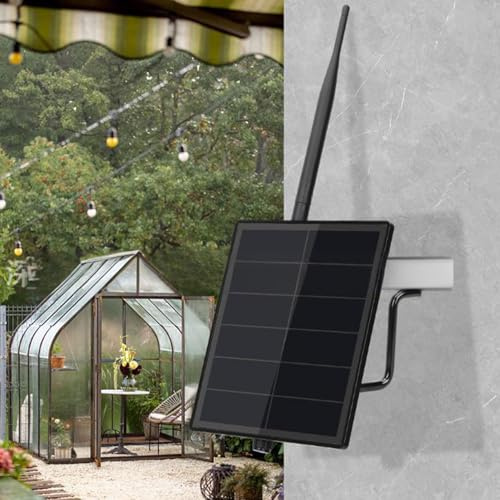 Asixxsix Solar-Repeater-Funkknoten für Lora, D5 RAK4631-Modul, Wasserdichter Solarpanel-Knoten-Repeater-Extender, Meshtastic-Knoten für Notfall-, Konvoi- und Remote-Teams