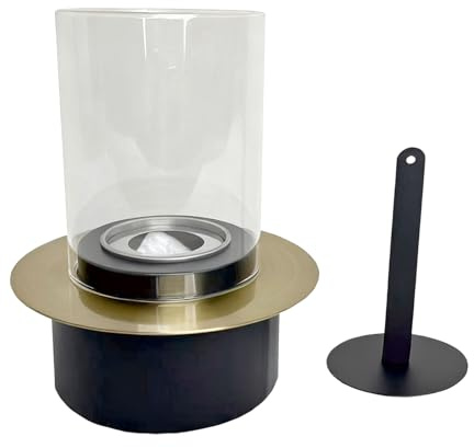 Foyer Extérieur pour Jardin - Brûleur De Poêle Mini sans Flamme,Cheminée De Table Portable,pour Patio Jardin Camping Arrière Cour Feu De Camp Caravane