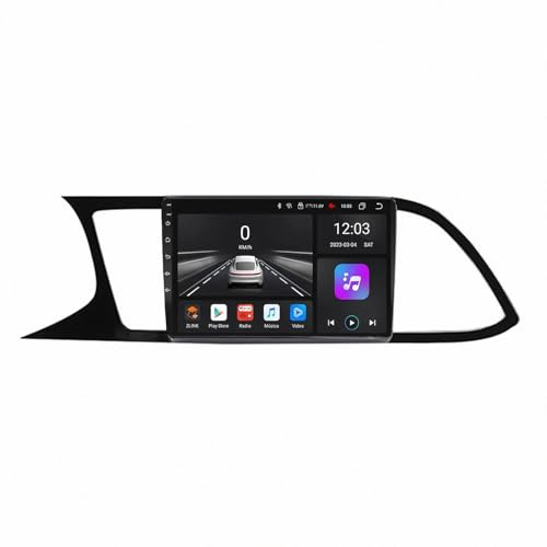 Touchscreen Auto Radio per Seat Leon 3 Leon3 2013-2018 Bluetooth, Ips Touchscreen Radio con Siri/Vocale/Gps Navigazione/Musica Online/Mirror Link, 4 Nucleo 2G+32G