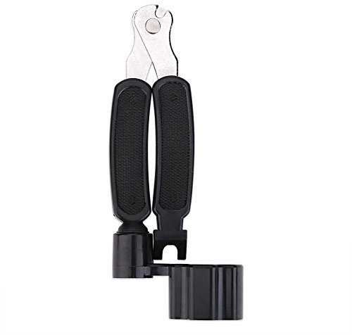 Guitare corde Peg Winder corde Cutter Bridge Pin Puller, 3 en 1 outil de réparation de guitare multi-fonctionnelle accessoires d'instruments de musique