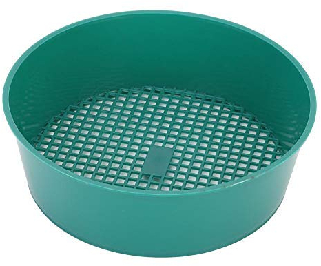 4 stücke Kunststoff Garten Mesh Sukkulenten Sand Stein Filter Werkzeug Garten Sieb für Hausgarten Pflanze Zubehör MEHRWEG VERPAKUNG