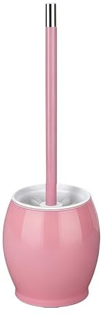 WC Bürste Klobürste für Spiegel Edelstahl WC Bürstenhalter Sets Blau Gelb Rosa Rot Grün Ständer Toilettenbürstenhalter Badezimmerzubehör-Rosa