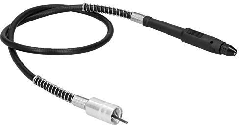 LANTRO JS - Flexible Bohrwelle Verlängerung Flexwelle mit elektrischer Bohrmaschine 3,2 mm Spannfutter mit flexibler Welle Zubehör für Elektrowerkzeuge 1,1 m