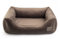 BOUTIQUE ZOO Exclusive Hundebett | Hundeliege, Hundekörbchen mit Kissen | Hundesofa für große Hunde | Große: XL - 100 x 79 x 22 cm | Farbe: Velvet Braun