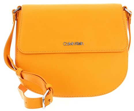Calvin Klein CK Must Saddle Bag SM Orange Flash