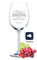 GRAVURZEILE Copa de vino Leonardo – Vino es más barato que terapia diseño – grabado con nombre personalizado – Regalo de cumpleaños para amigos & familia, él & él – Copa de cristal para verdaderos