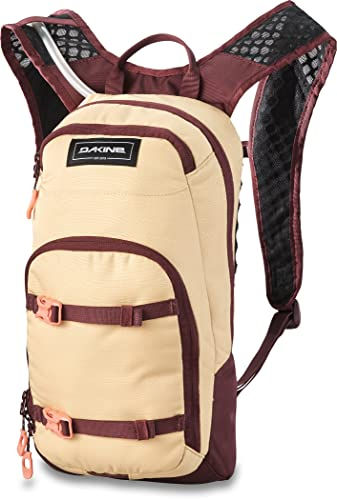 Dakine Damen Session Mountainbiking Trinkrucksack, Ocker/Port, Einheitsgröße, Damen Session 8L