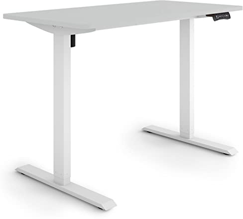 ESMART ETX-121WG elektrischer Steh-Sitz-Schreibtisch