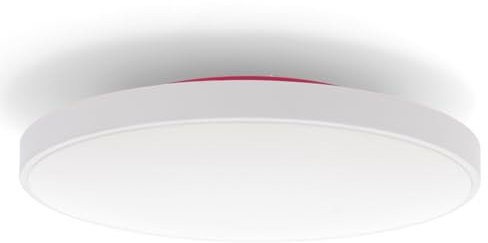 M LEDME - Plafon LED Techo 30W, Lámpara Techo para Baño IP44, 3.000 lúmenes, Color Luz Fría (6000K) para Baño, Cocina, Balcón, LM8254