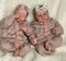 Zero pam Reborn Dolls Twins Baby 45CM Lifelike Baby Dolls That Look Real Silicone Reborn Babies Realistic Newborn Baby Dolls for Girls Toys