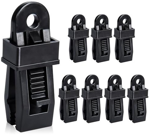 Tarp Clips Heavy Duty Lock Grip,Tarp Clamps for Cover Awnings, Outdoor Camping, Caravan Canopies, Car Covers
