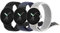 Amzpas für Google Pixel Watch 2 Armband Damen Herren,Nylon Sport Loop 3PACK Ersatzarmbänder für Google Pixel Watch Armband (Schwarz/Nebelgrau/Grau)