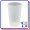 éco gobelets - Gobelet Réutilisable, Économique, Recyclable - Verre Plastique Rigide Polypropylène sans BPA - Passe Lave-Vaisselle - Transparent - 30cl x100