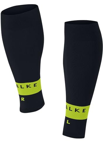 FALKE Herren Wadenbandage RU Compression Tube M Tb Funktionsmaterial mit Kompression 1 Paar, Blau Space Blue 6116, ONESIZE