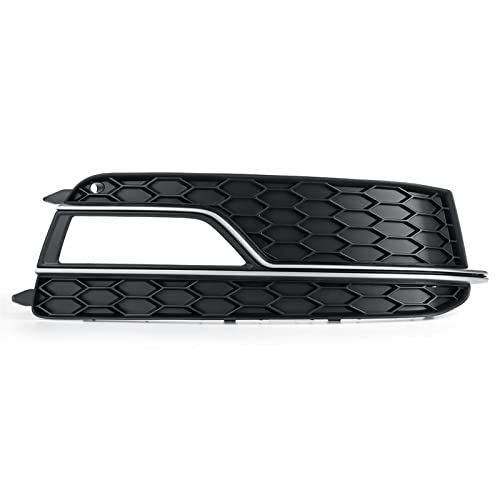 BIPANO Chrom-Autoscooter-Nebelscheinwerfer-Gitter-Grill-Lampenabdeckung, for Audi, for A5 for S-Line S5 2013–2016 8T0807681 8T0807682K Nebelscheinwerfer-Einfassungsgitter (Size : Right)