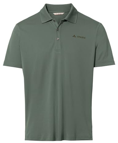VAUDE Essential Poloshirt Herren Kurzarm, schnelltrocknend – Agave – Gr. XL