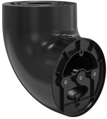 Holicfun Eaves Mount for Blink Wired Floodlight Camera, Ring Floodlight Cam Wired Plus and Floodlight Cam Wired Pro - Black