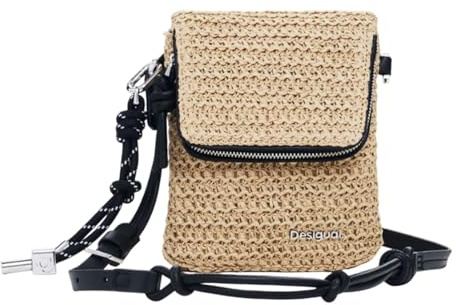MONE_HALF LOGO RAFFIA_V, 1014 NATURAL, U