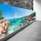 Lumalea Brise Vue Trompe l'oeil - 80x280 cm - Vue mer 3617689698939