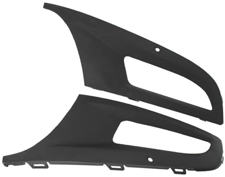HBIS Nebelscheinwerfer Kompatibel Mit VW Für Polo 6R MK5 2009–2015 Auto Links Rechts Vorne Stoßstange Untere Nebel Lampe Kühlergrill Nebel Licht Trim Abdeckung 6R0853665D9B9 6R0853666D