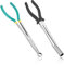 2pcs Spark Plug Puller Tool, Sleeve- & Round-Type Spark Plug Wire Puller Spark Plug Pliers Spark Plug Wire Pliers Spark Plug Boot Pliers Spark Plug Removal Tool for Cars