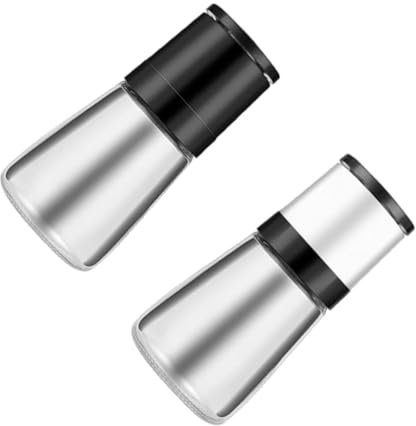 TOPBATHY Manual Pepper Mills Pepper and Salt Grinders Grinder for Spices Mill Spices Salt Shaker Black