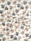 Fabreco TAREVA Doppelseitiger Strickstoff, Polar, Fleecestoff, Micro-Fleece für: Babydecken, Dekorationen, Kissen, Haustierbetten, Meterware - breite 160cm (Pfoten Beige) - 05