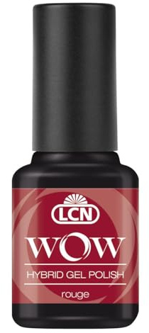 LCN WOW Hybrid Gel Polish Rouge 8ml (Nr. 859-rouge(klassisches rot), 8ml)