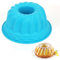 AYSYR Moule à kouglof - Diamètre : 22 cm - Revêtement antiadhésif - En silicone - Convient pour les bricoleurs qui aiment la pâtisserie