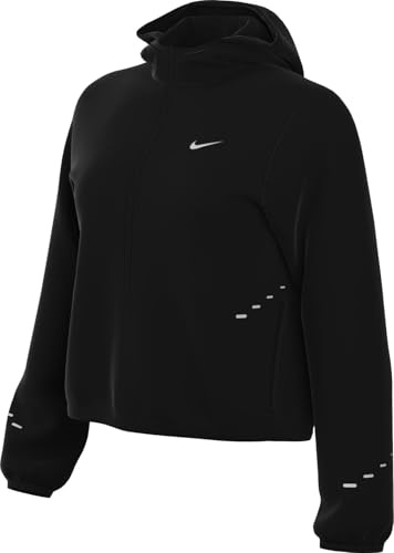 Nike Women's Swift Repel Packable Running Jacket Black/Reflective Silver Medium