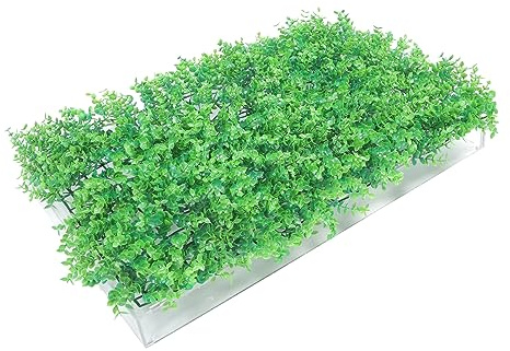 BESPORTBLE Panneau Mural Végétal Artificiel Feuillage Fausse Plante Verte Décor Murale pour Intérieur Et Extérieur