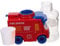 SOIMISS Dispenser de Agua Mini Escritorio Juguete Educativo de Cocina Forma de Camión de Fomentar Creatividad Infantil Desarrollo Cognitivo