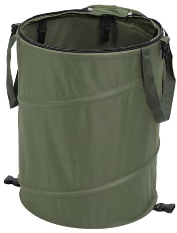 oceanside Poubelle de Camping, Sac Poubelle Pliable 24 Gallons, Poubelle Portable pour Le Camping, Pique Nique, Jardin, Activités de Plein Air (Vert)