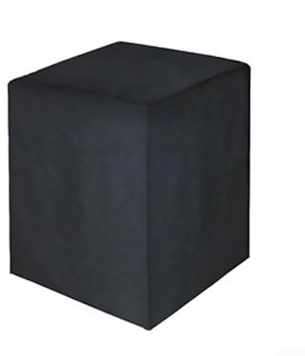 Cubierta para parrilla de barbacoa, cubierta protectora impermeable cuadrada para muebles de exterior, jardín, barbacoa, cubiertas a prueba de polvo con bloqueo de cuerda seguro, material Oxford de