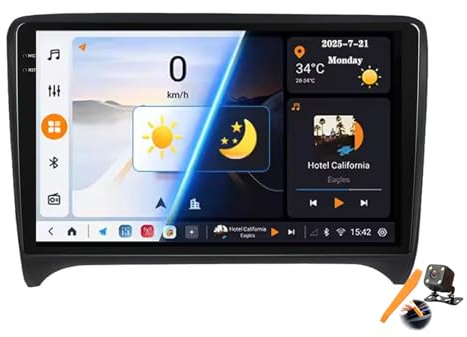 M6 pro2,YLOXFW Android 15.0 Navi 2 DIN Stereo Ersatz für Accord6 1998-2002 Autoradio Sat GPS Navigation 9 Zoll Cartablet DVD Multimedia Player FM BT Receiver mit Android Auto Carplay