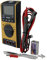 UNITEC Digital-Multimeter DM600 5in1 schwarz/gelb