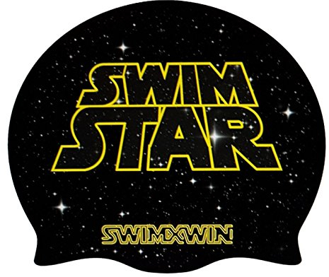 Cuffia in Silicone Swim Star | Cuffia da Nuoto| Grande Comfort e aderenza | Design e Stile Italiano