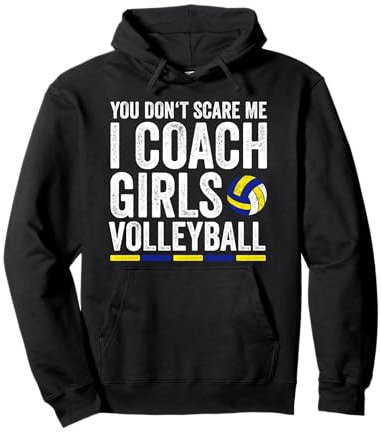 Lustiges Bester Coach Volleyball Trainer Geschenk Pullover Hoodie