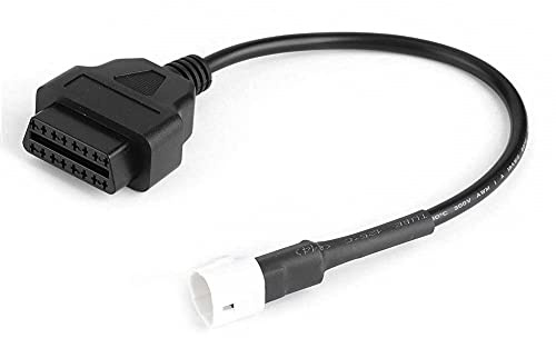 Motorrad-Scannerkabel,3-poliges 2-Fehlercodescanner ABS Motorrad-Diagnosekabel Passend für X-MAX N-MAX MT-125