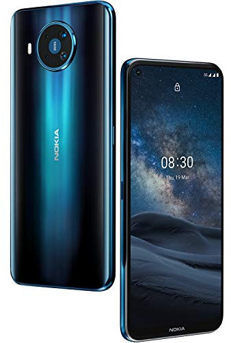 Nokia 8.3 5G Smartphone 6.81 pantalla 5G conexión Android One Dual SIM, noche polar