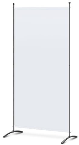 Angel Living Protective Screens Folding Screen Room Partitions Garden Privacy Outdoor Screens for Patio Privacy, 1 Panels (80 x 180cm, Natural)