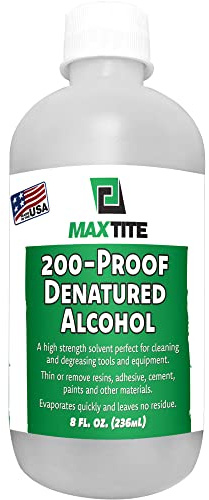 MAXTITE Denatured Alcohol, 200-Proof (8 oz)