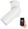 SSC-LUXon TOBI-L Aufbaustrahler weiß schwenkbar inkl. Smart RGB+ GU10 LED Lampe - Aufbauspot WLAN kompatibel mit Alexa, Siri & Google